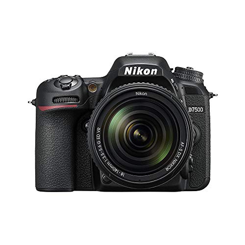 Nikon D7500 20.9MP DSLR Camera with AF-S DX NIKKOR 18-140mm f/3.5-5.6G ED VR Lens, Black